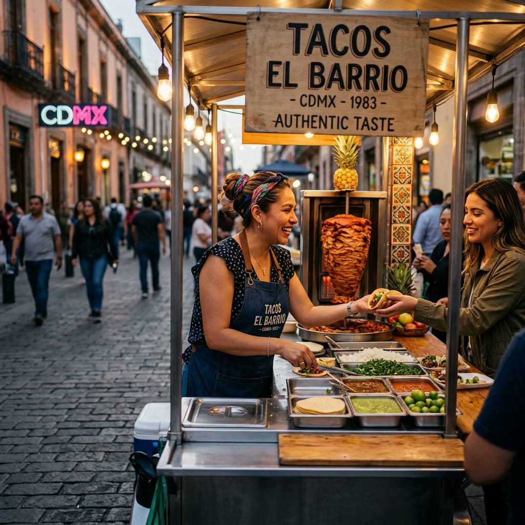 Authentic street food